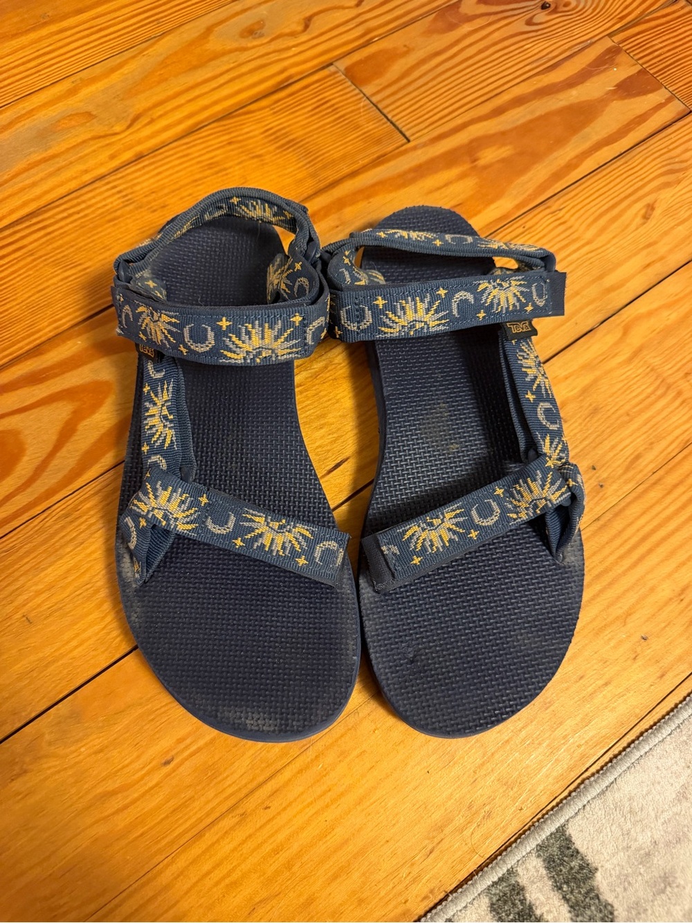 Teva Navy Blue Sun & Moon Strap Sandals